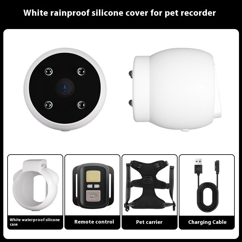 Pet Tracker Collar Dogs And Cats Recording Camera
